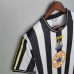 Newcastle 97/99 Home White&Black Soccer Jersey